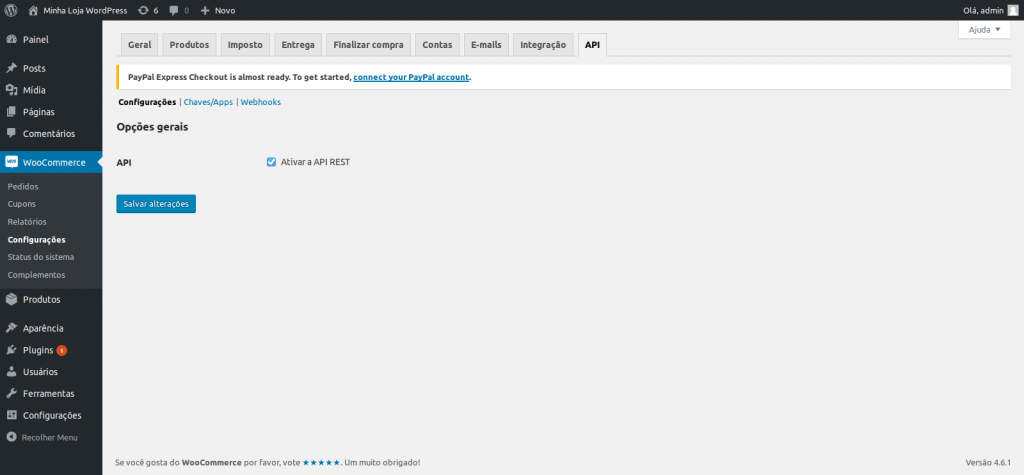 Configurações de API no Woocommerce - Central de Ajuda com Tutoriais e ...