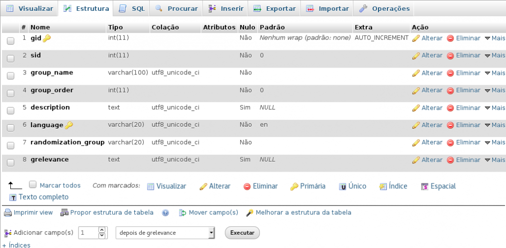 Tabelas no PHPMyAdmin  Central de Ajuda com Tutoriais e Informações