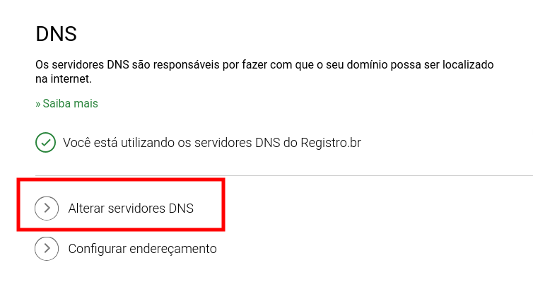 Alterar DNS Na Registro Br Central De Ajuda Hostnet Hostnet